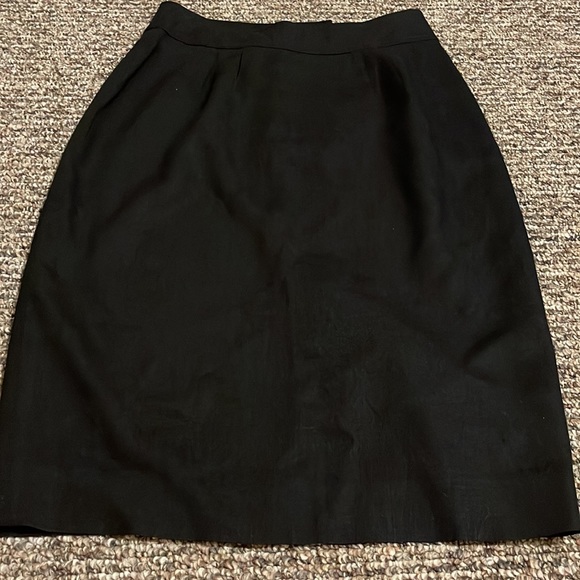 JH Collectibles vintage woman’s high waist black dress skirt - Picture 2 of 8